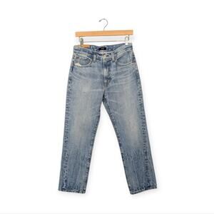 NWT Saitex Maximilian Celestial Blue Straight Leg Jeans Size 26